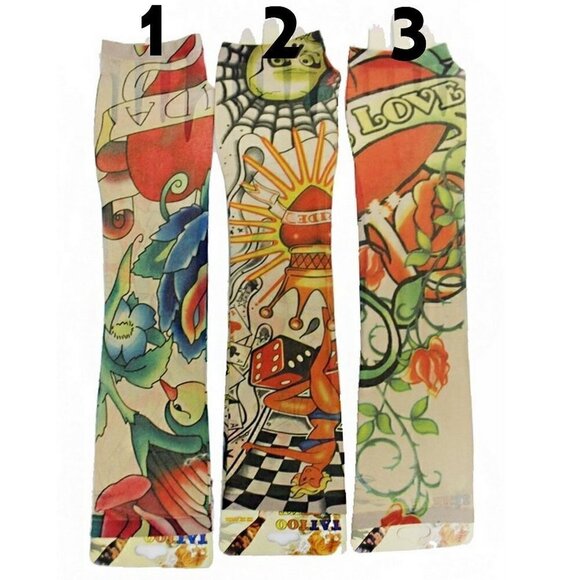Tattoo Camo Arm Sleeve Set of 2 - Picture 2 of 5